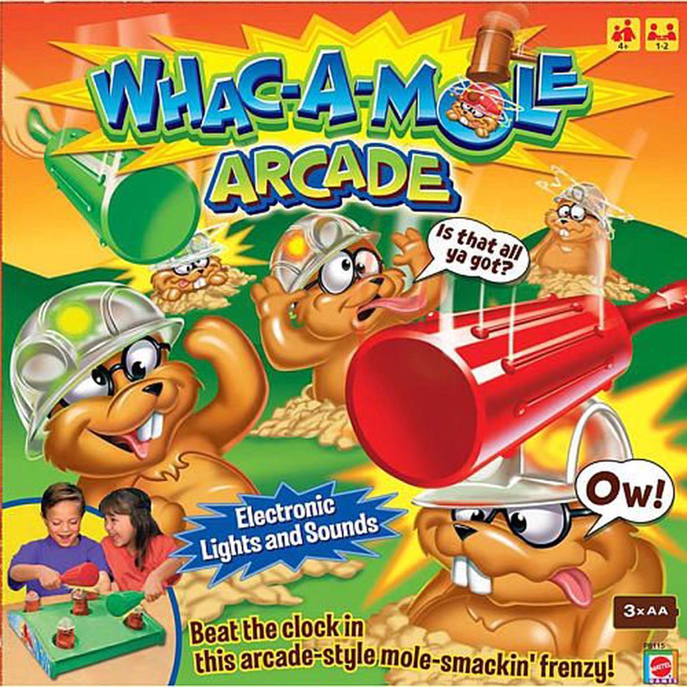 electronic whack a mole game
