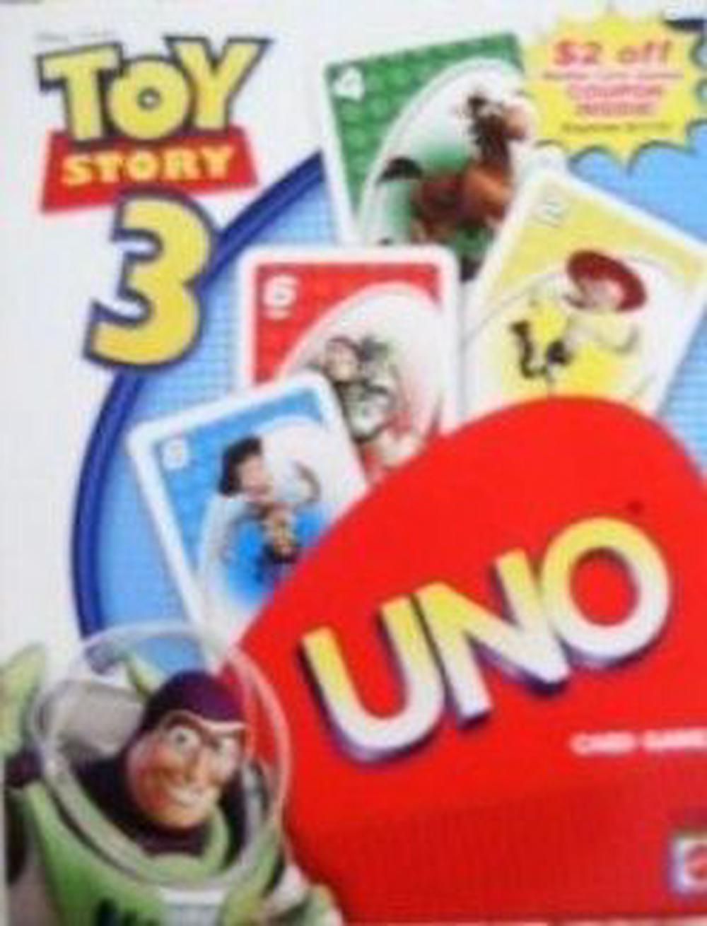 Mattel Toy Story 3 Uno Card Game Buy online at The Nile