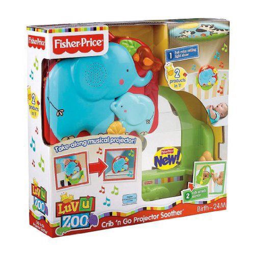 Fisher Price Luv U Zoo Crib N Go Projector Soother Buy Online