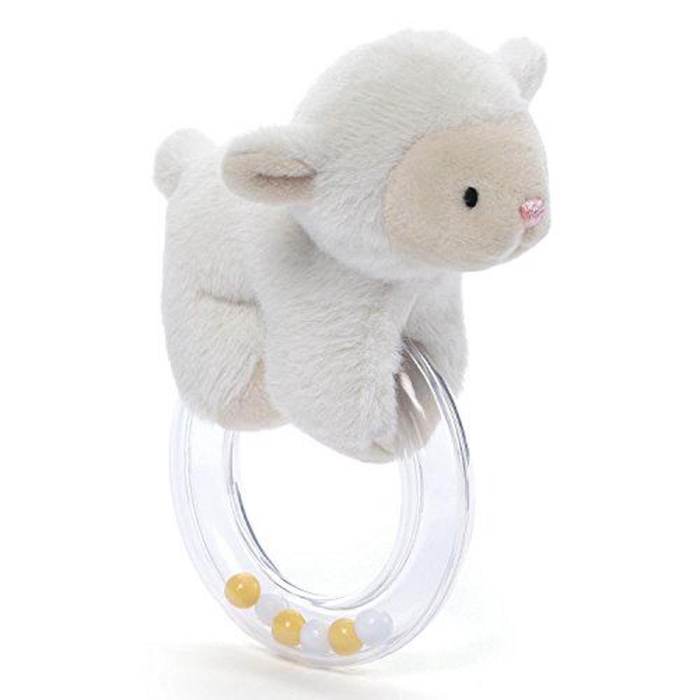 Gund Baby Lopsy Lamb Ring Rattle Toy Buy online at The Nile