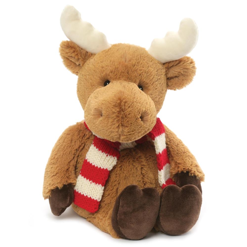 christmas plush moose