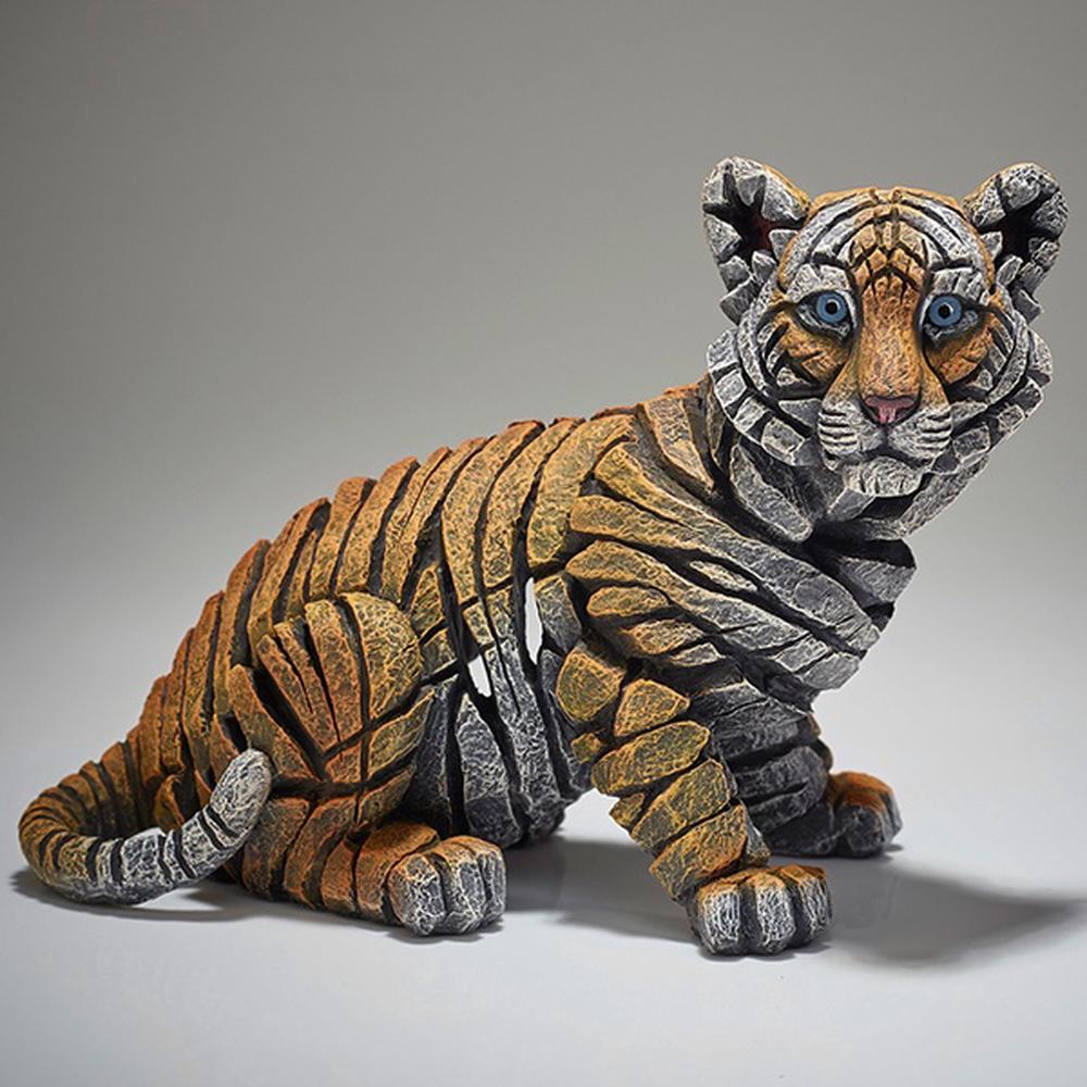 Playing Tiger Cub Figurine