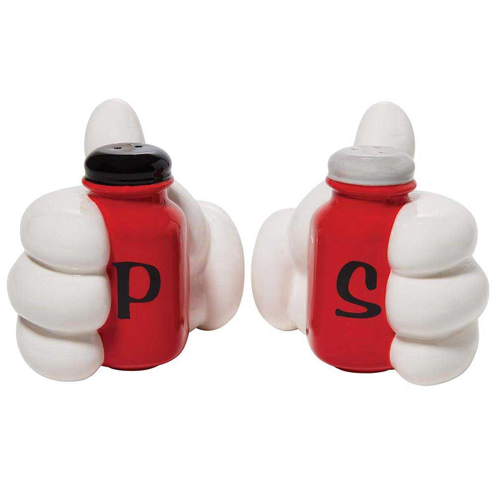 Mickey Hands Salt & Pepper Shaker Set, 0028399319381