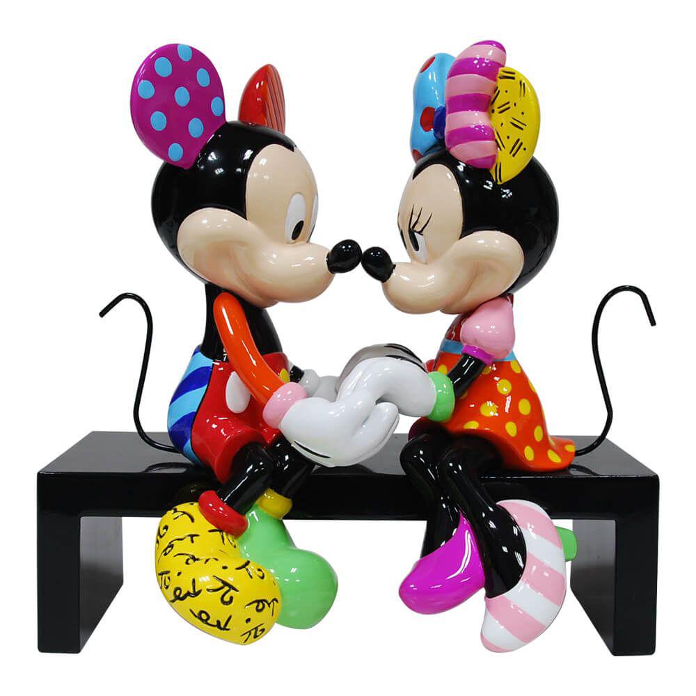 Mickey & Minnie Mouse Love Figurine, 0028399423880