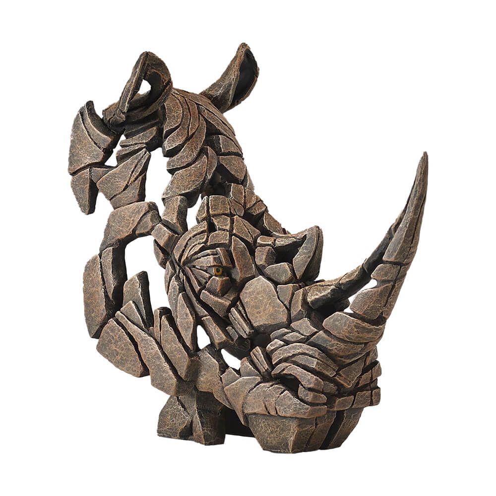 Edge Sculpture Edge Miniature Rhinoceros Bust, 0028399467839