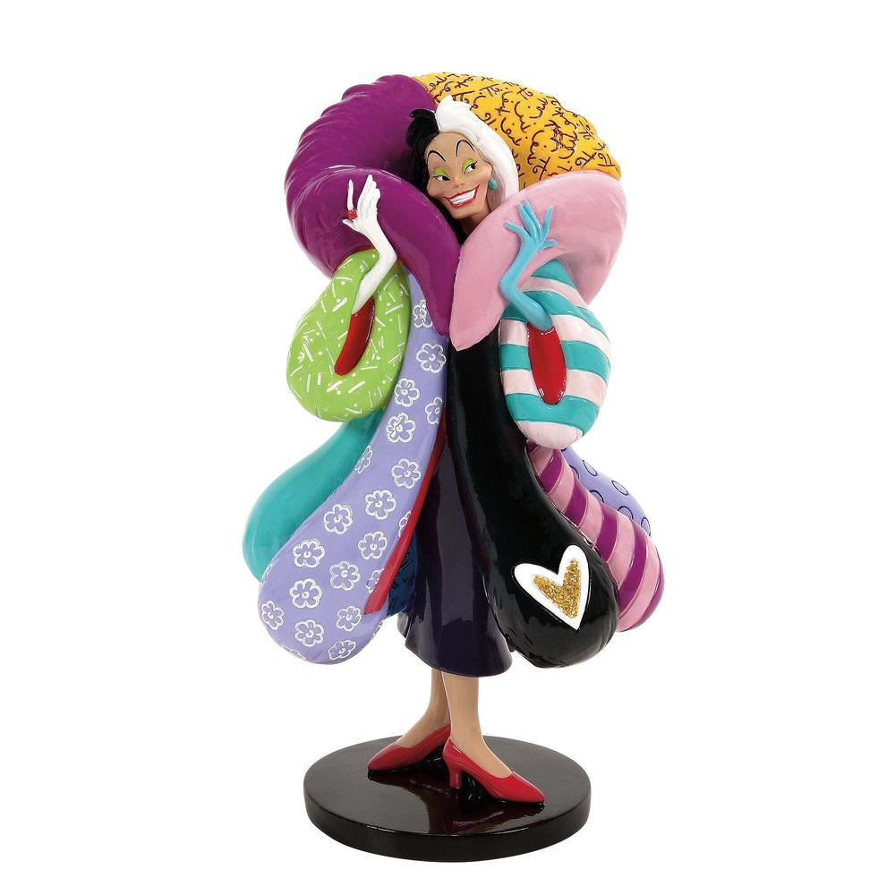 Disney Britto Cruella De Vil 65th Anniversary Figurine - Large, 0028399475643