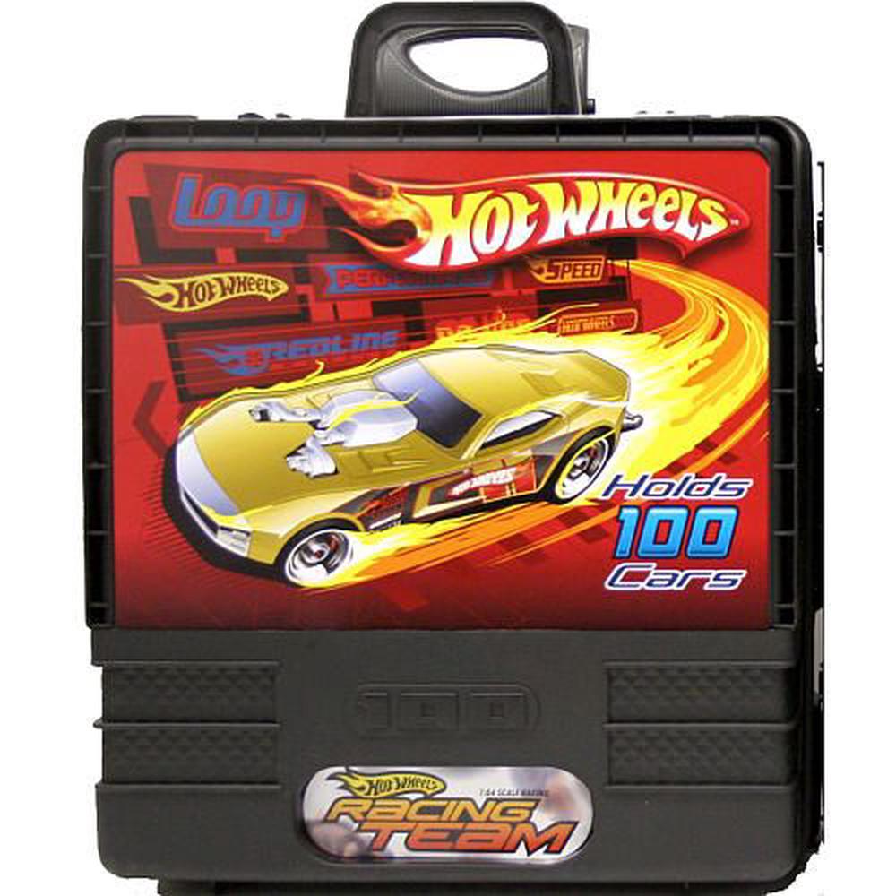 hot wheels 100 car case by tara toys
