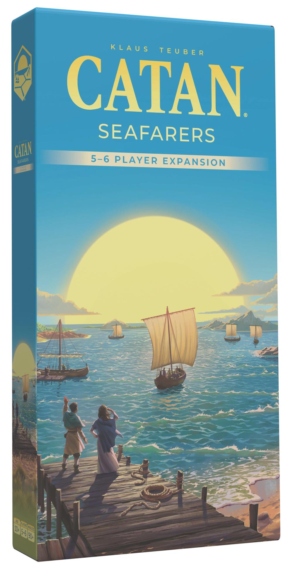 Asmodee CATAN (6th Edition) - Seafarers Expansion 5-6 Player Expansion, 0029877030842