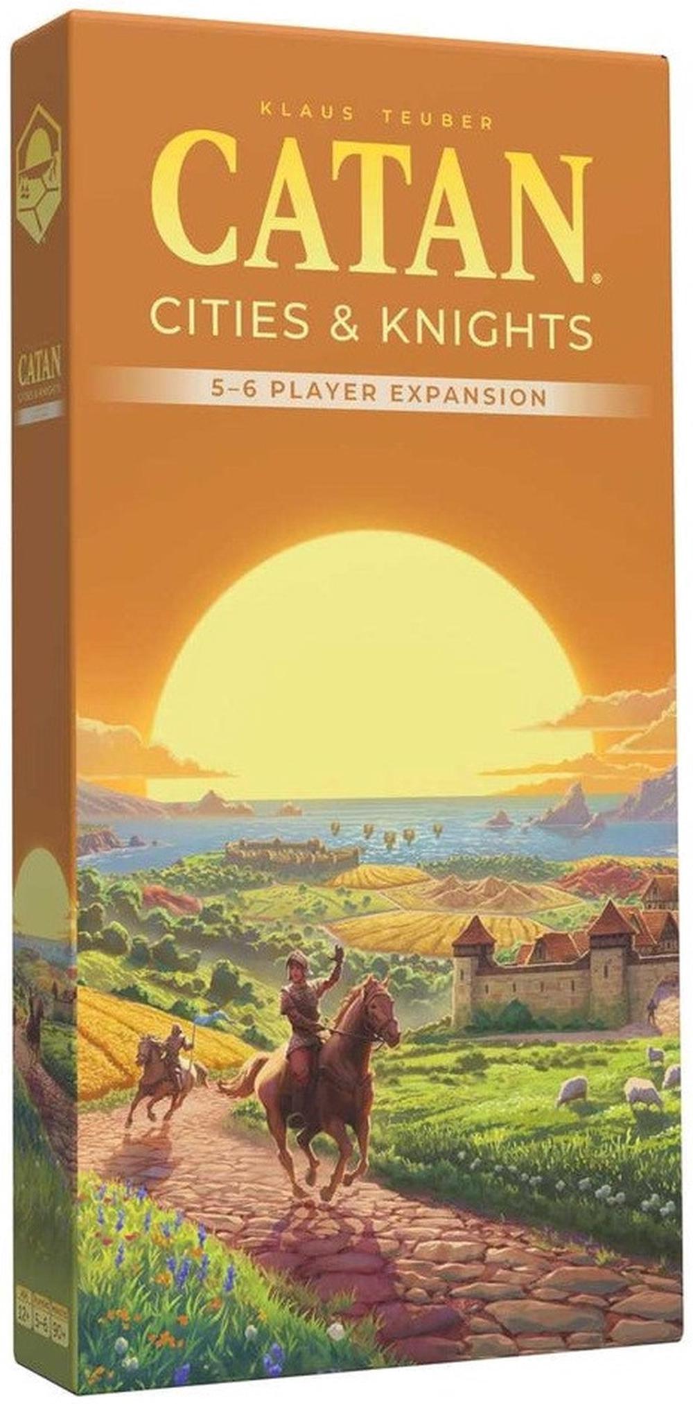 Asmodee CATAN (6th Edition) - Cities & Knights Expansion 5-6 Player Expansion by Asmodee - ISBN: 0029877030880