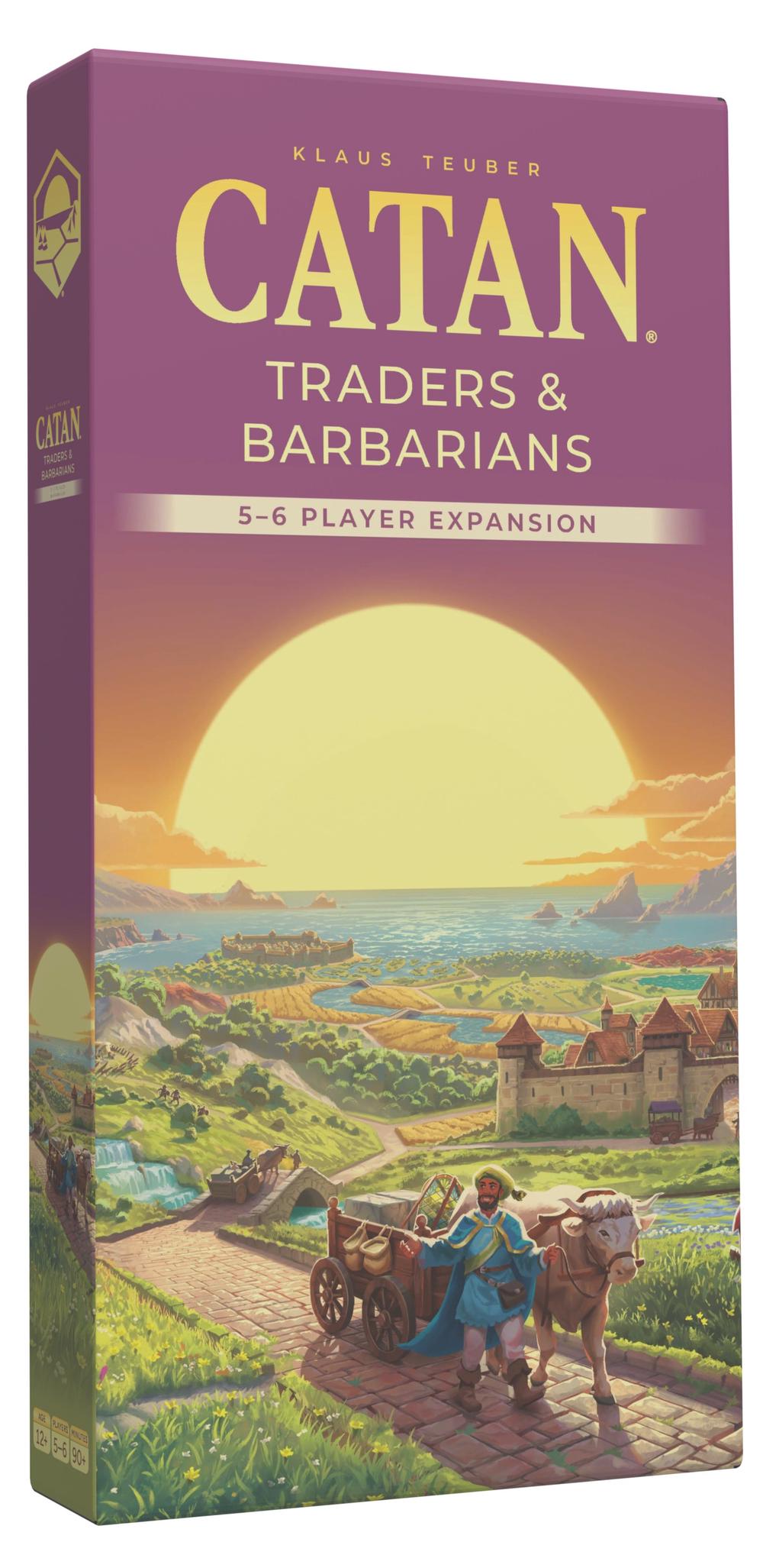 Asmodee CATAN (6th Edition) - Traders and Barbarians 5-6 Player Expansion by Asmodee - ISBN: 0029877030903