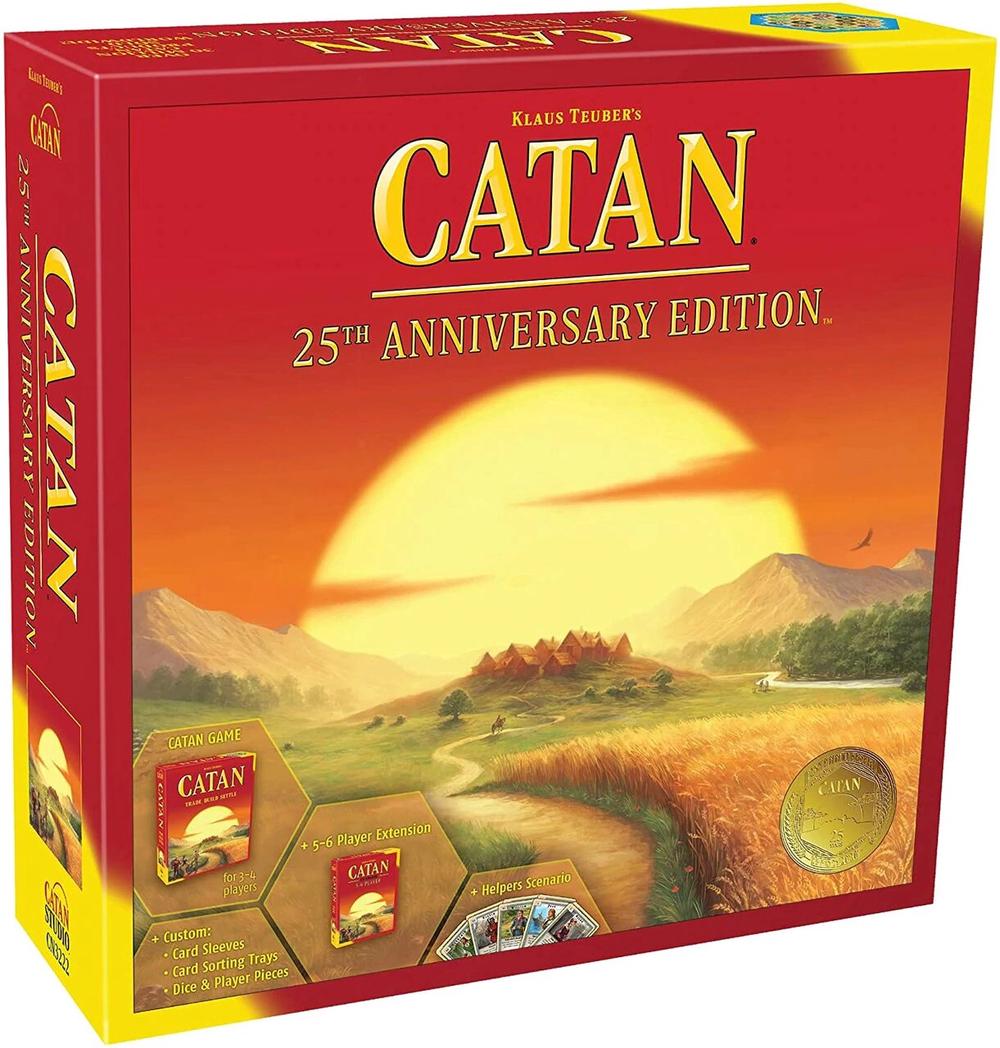 Catan 25th Anniversary Edition Board Game Buy online at The Nile