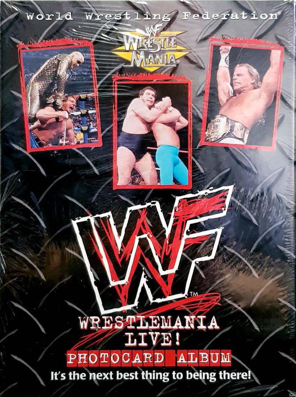 WWF - Wrestlemania Live! Photocard Album, 0034517683500