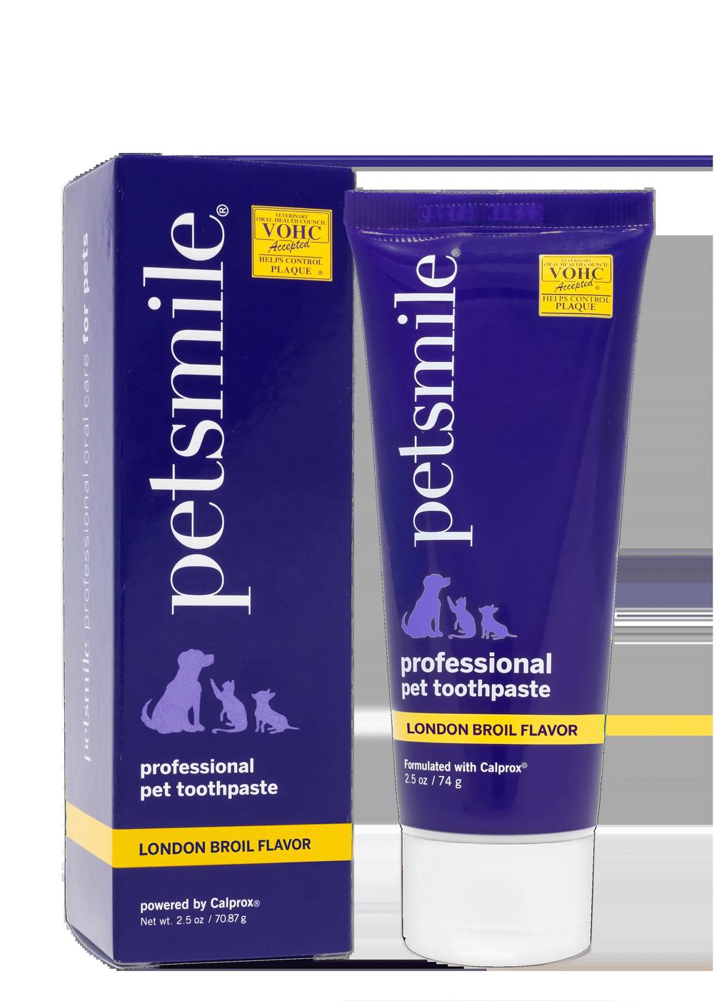 Petsmile Professional Pet Toothpaste (London Broil) - Small, 0036179002507