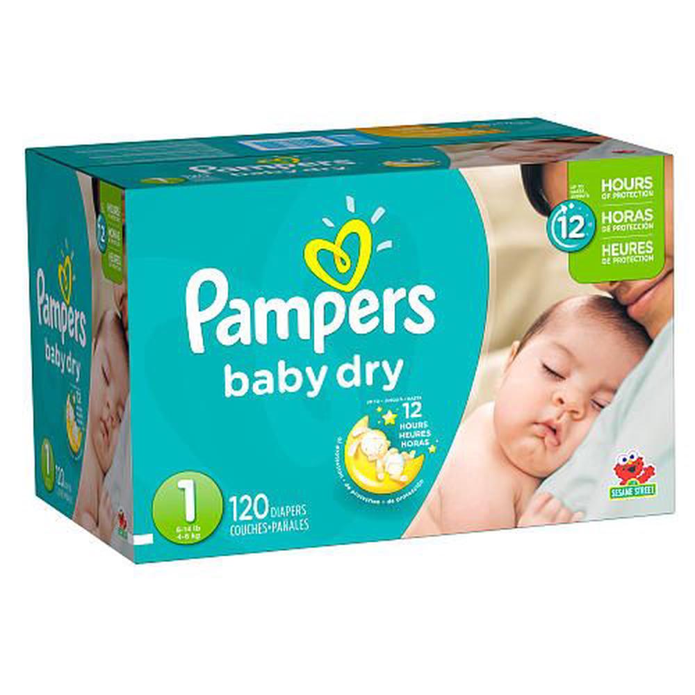 pampers 120 pack