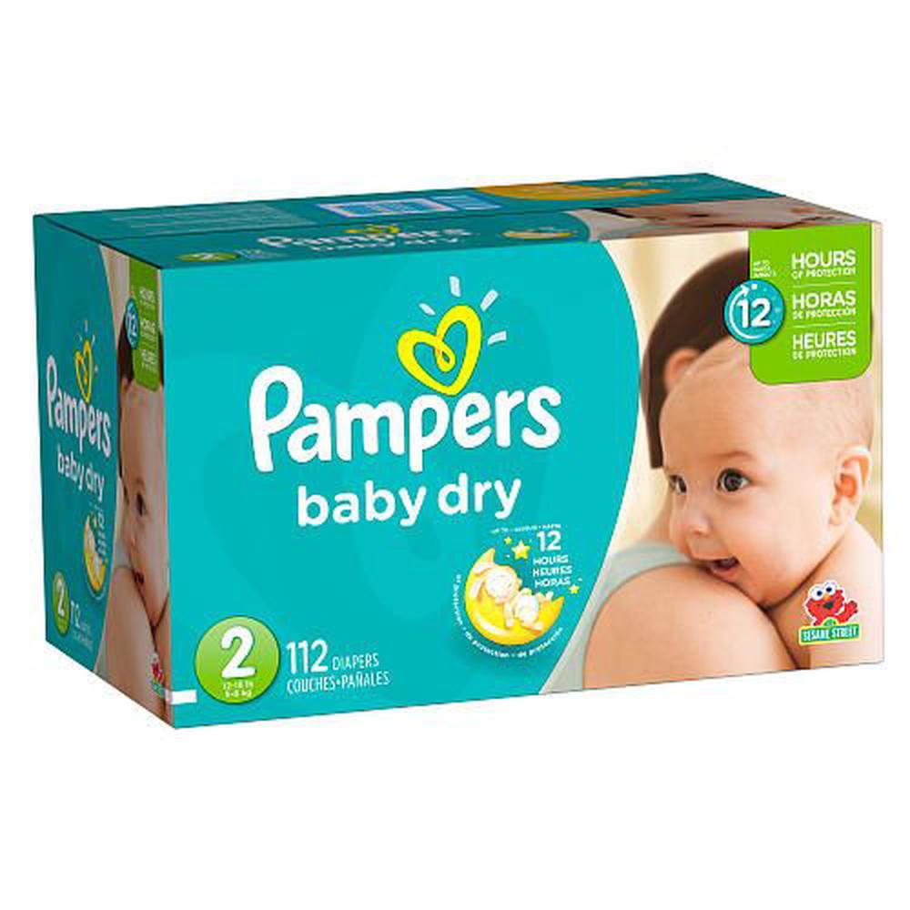 112 pampers size 2
