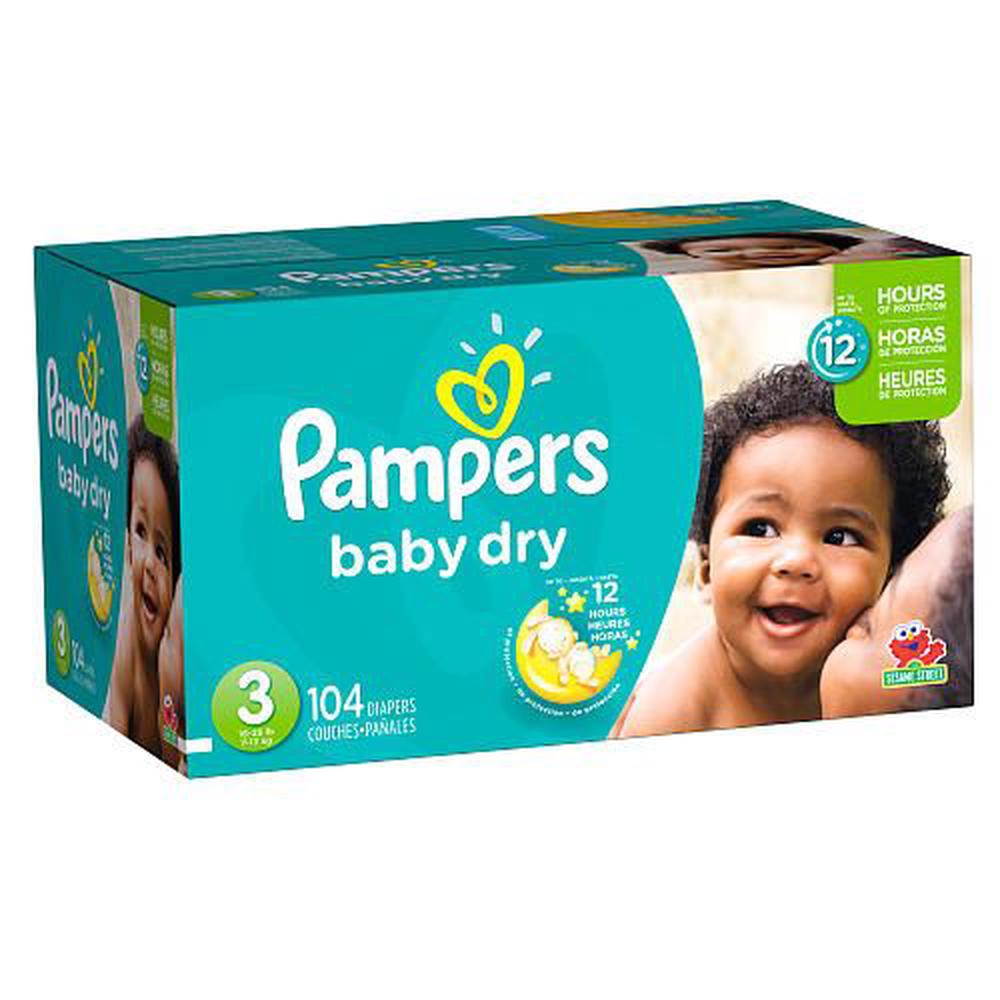 104 pampers size 3