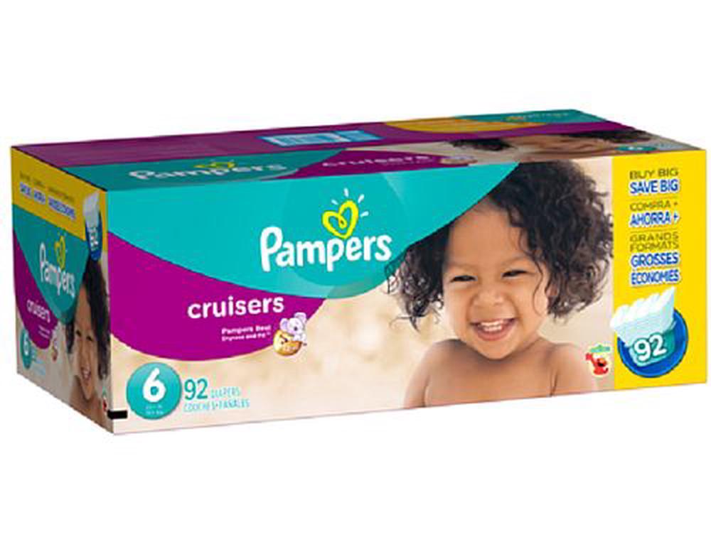 pampers size 6 92 pack