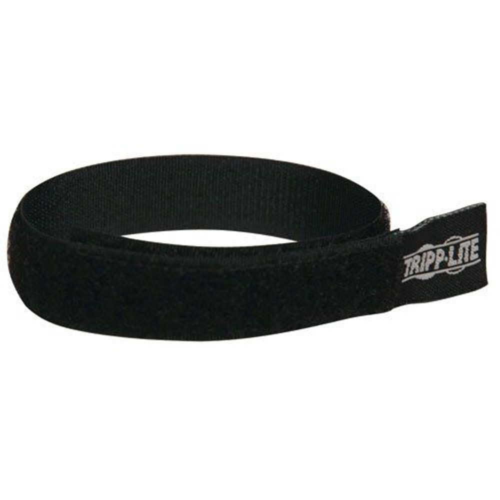 Tripp Lite P350-10N-10 10-Inch Hook and Loop Cable Ties  - 10 Pack (Black) by Tripp Lite - ISBN: 0037332143310