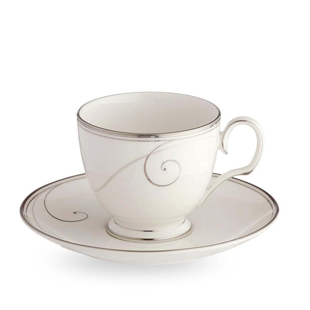 Noritake Platinum Wave Tea Saucer | Buy Online At The Nile