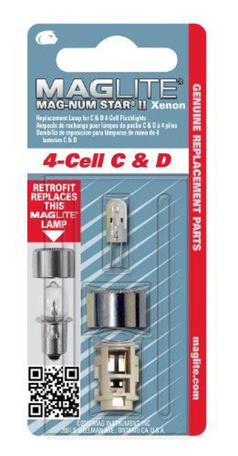 LMXA401 Replacement Lamp for 4-C Cell/D-Cell Flashlight, 0038739107196