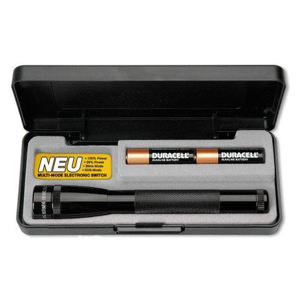 Mini LED 2-Cell AA Flashlight (Black), 0038739531342