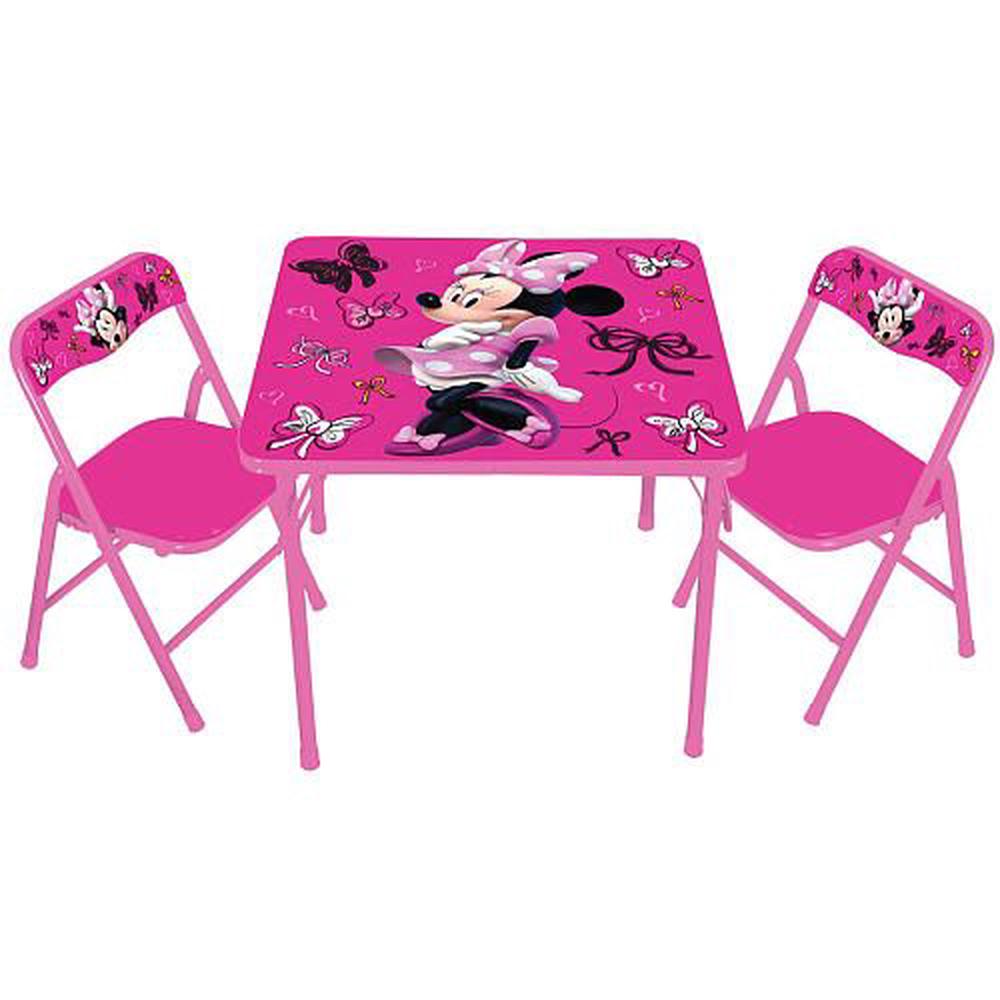 Kids Only Disney Minnie Mouse First Fashionista Kids Activity Table Set With Chairs Buy Online At The Nile