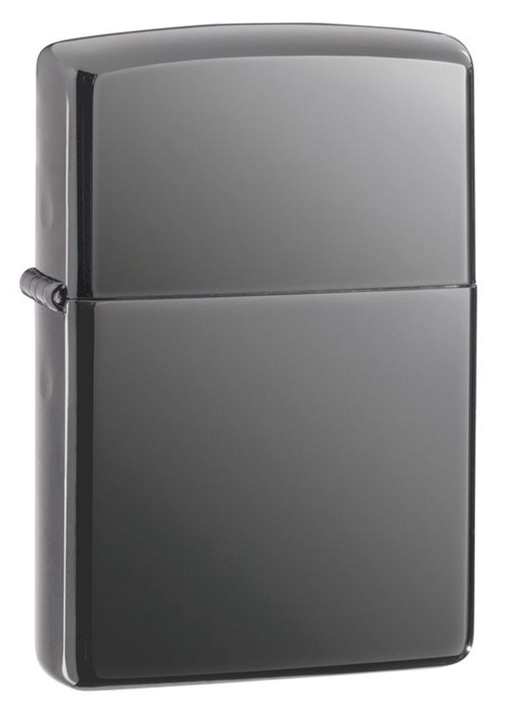 Zippo Classic Black Ice Finish Lighter, 0041689102531