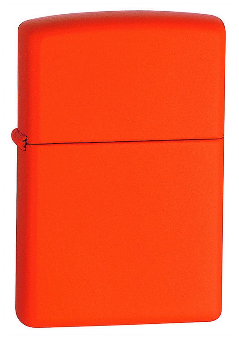 Zippo Orange Matte Finish Lighter Buy online at The Nile