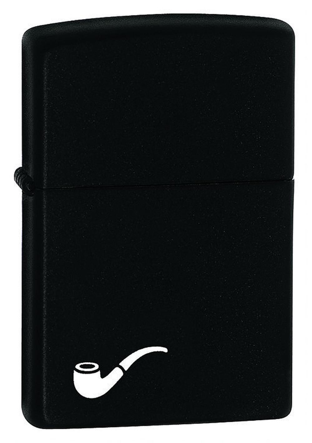 Zippo Black Matte Finish LIghter (Pipe) Buy online at The Nile