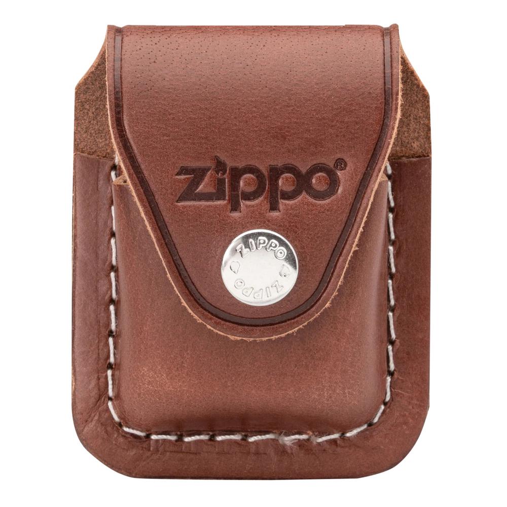 Zippo Lighter Accessory - Leather Pouch With Clip (Brown) by Zippo - ISBN: 0041689170202
