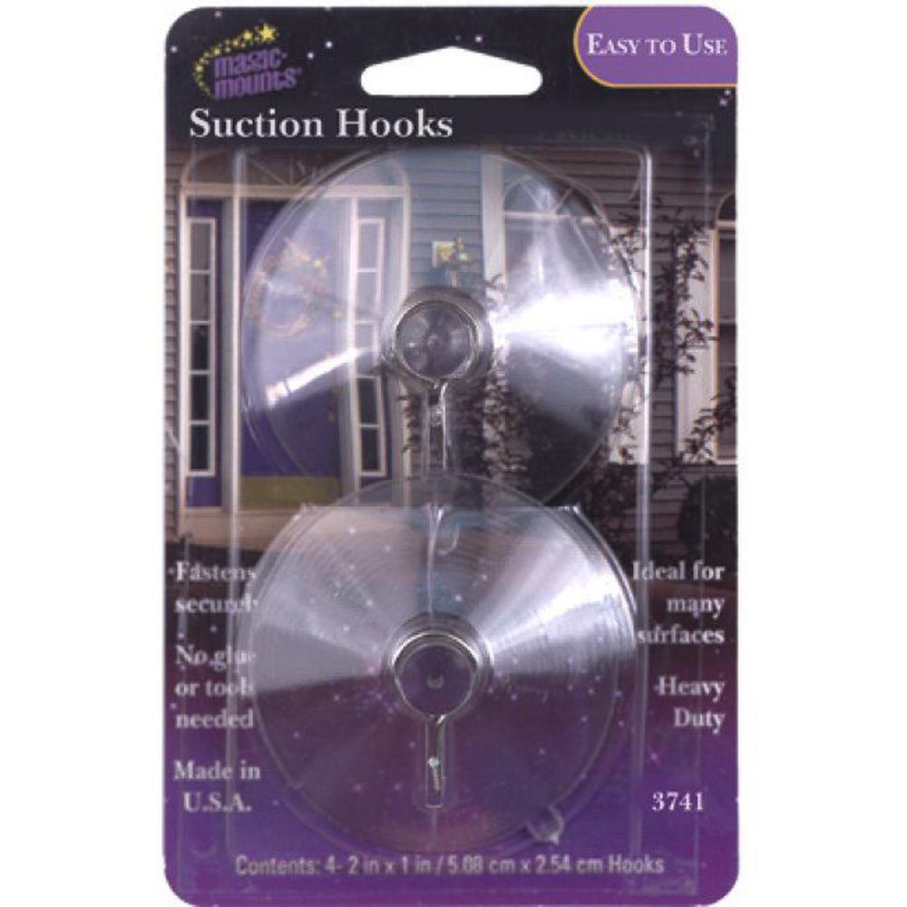 Suction Hooks, 2 Piece, 0041714037418