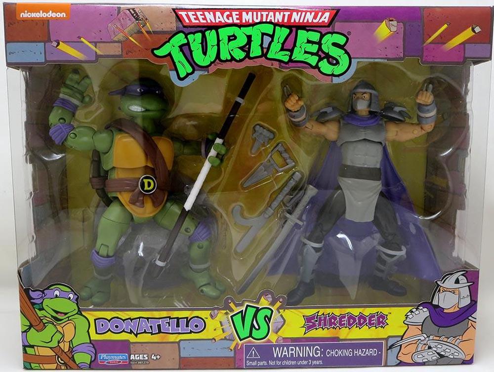 TMNT Classic Collection Don vs Shredder Figure, 2 Pack | Buy online at ...