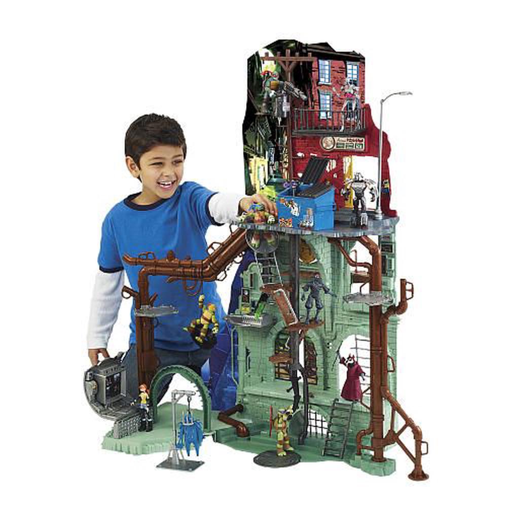 turtles sewer playset