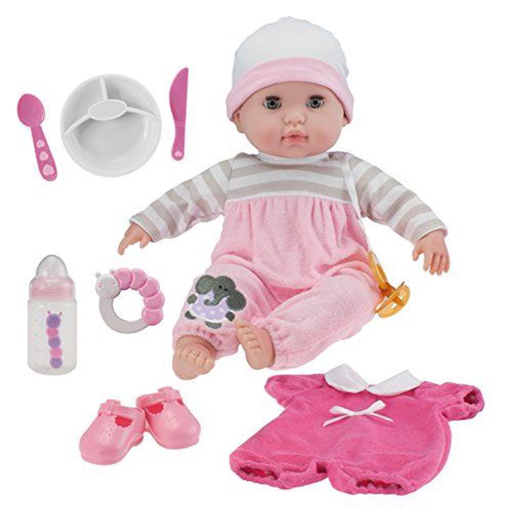 JC Toys Berenguer Boutique Soft Body Baby Doll With 10 Piece Gift Set