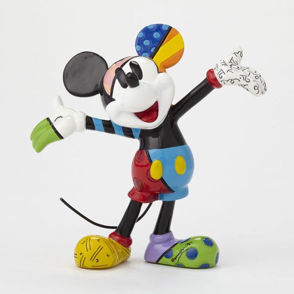 Disney By Britto Mickey Mouse Arms Out Mini Figurine, 0045544820783