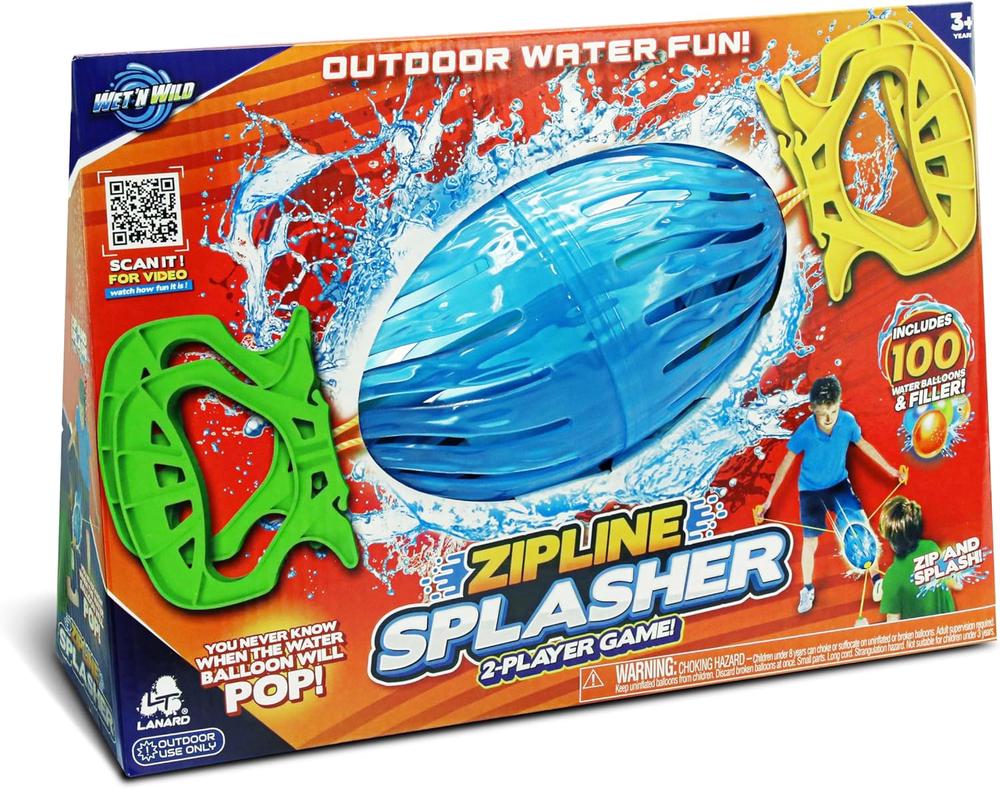 Lanard Zipline Splasher, 0048242770367