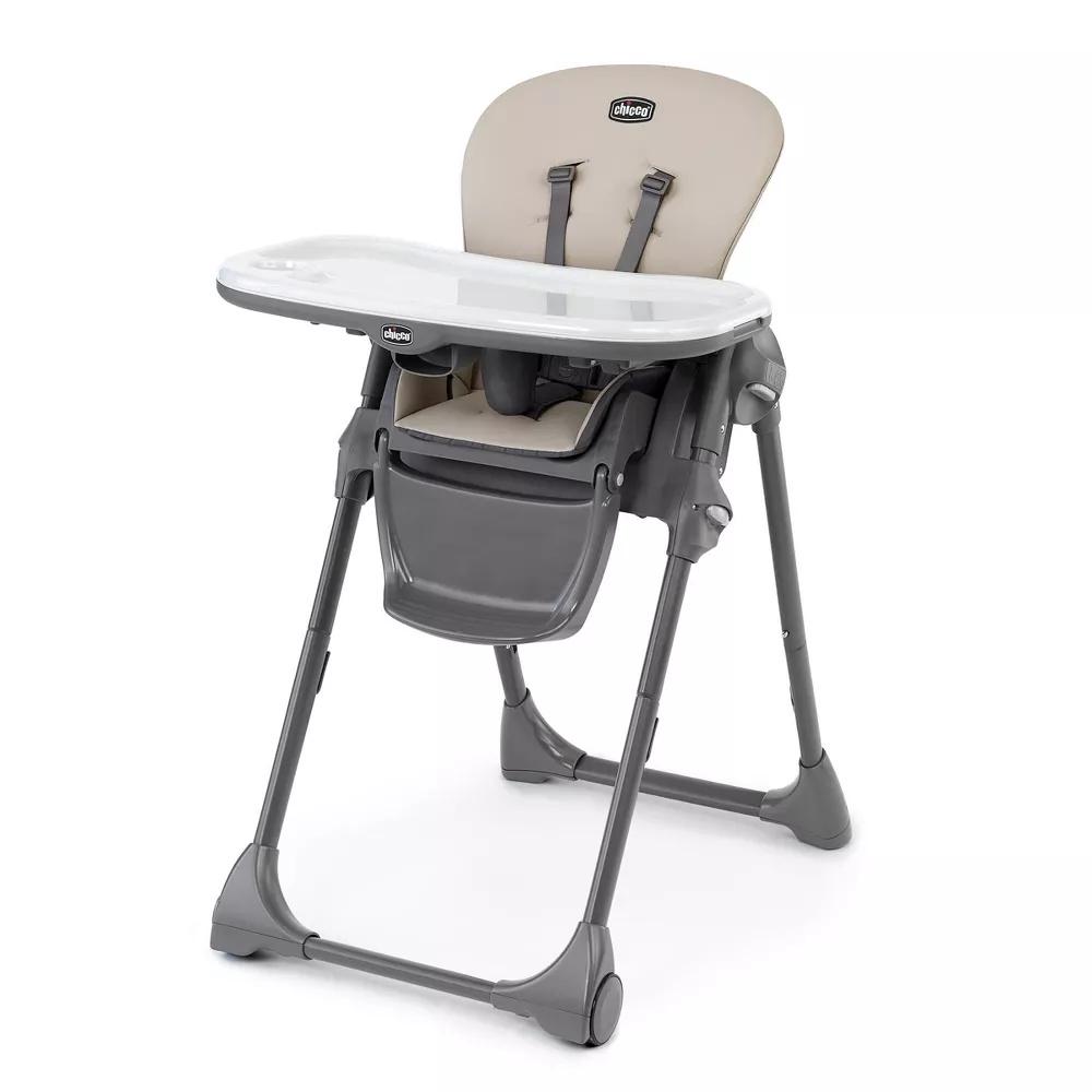 Polly Essential Highchair (Taupe), 0049796611991