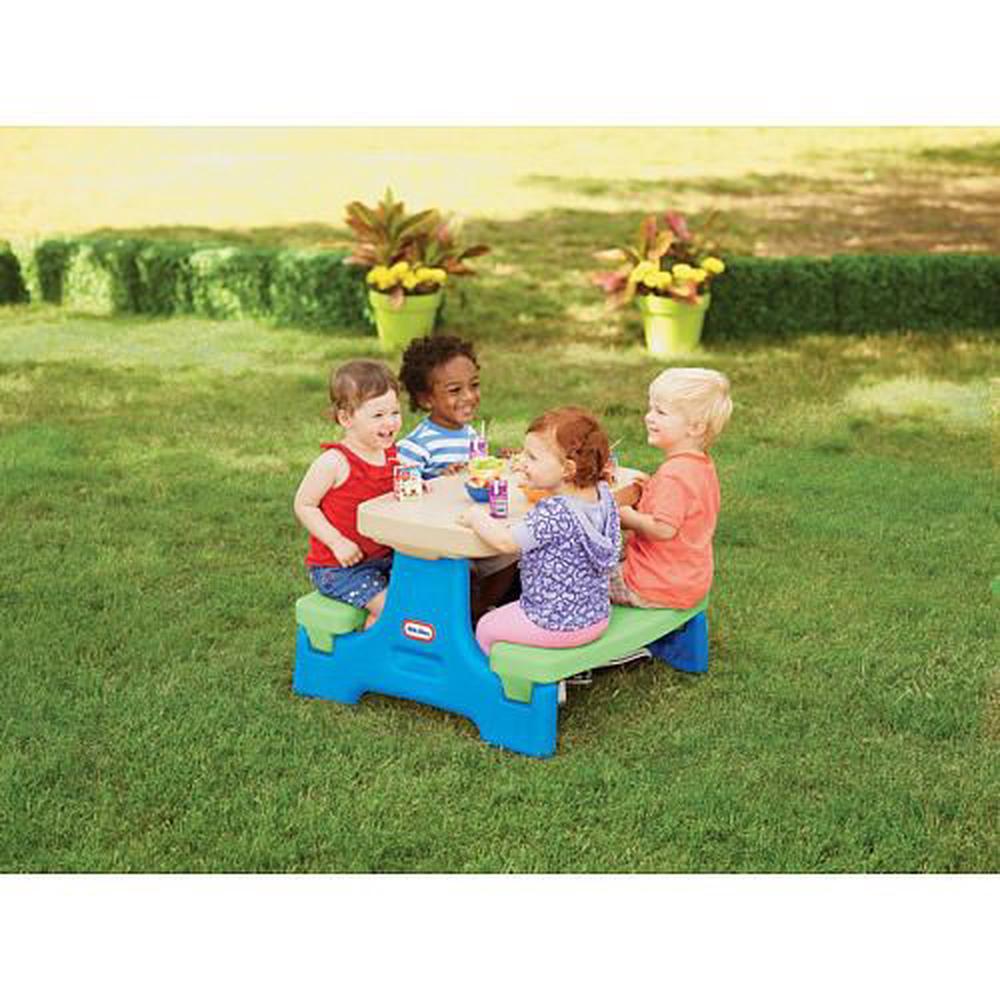 little tikes easy store junior play table