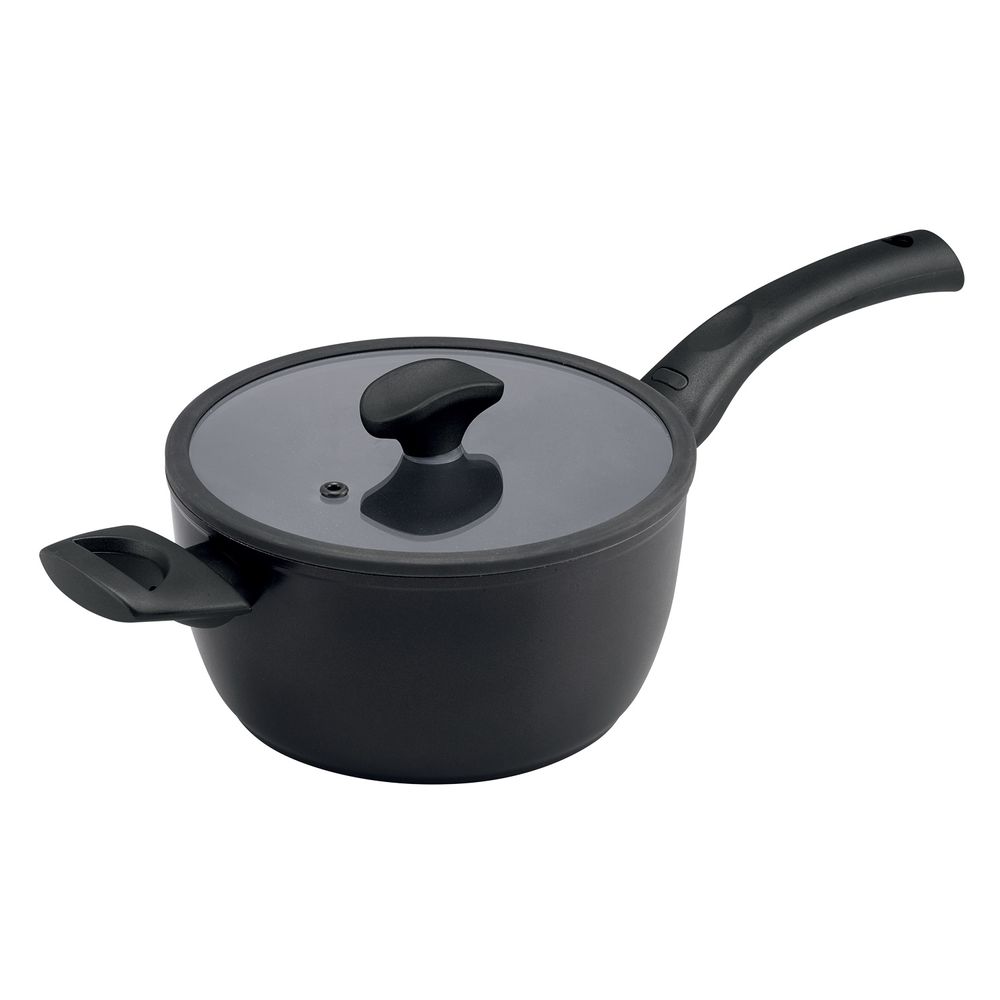 Essteele Per Salute Covered Saucepan (Black) - 20cm by Essteele - ISBN: 0051153107214