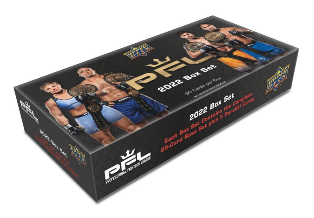 Upper Deck Professional Fighters League - 2022 Trading Card Box Set, 0053334101394