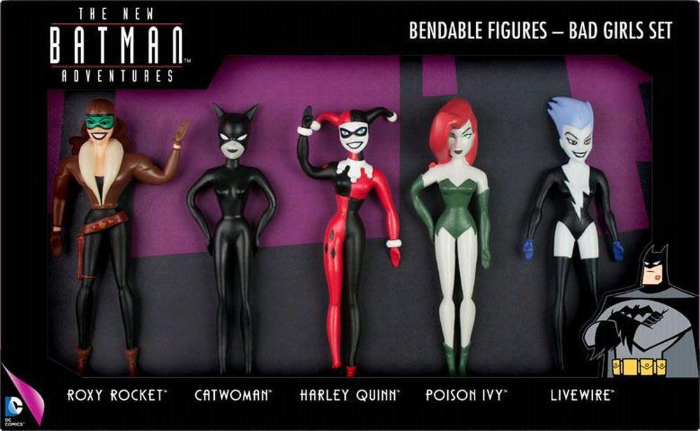 the new batman adventures bendable figures