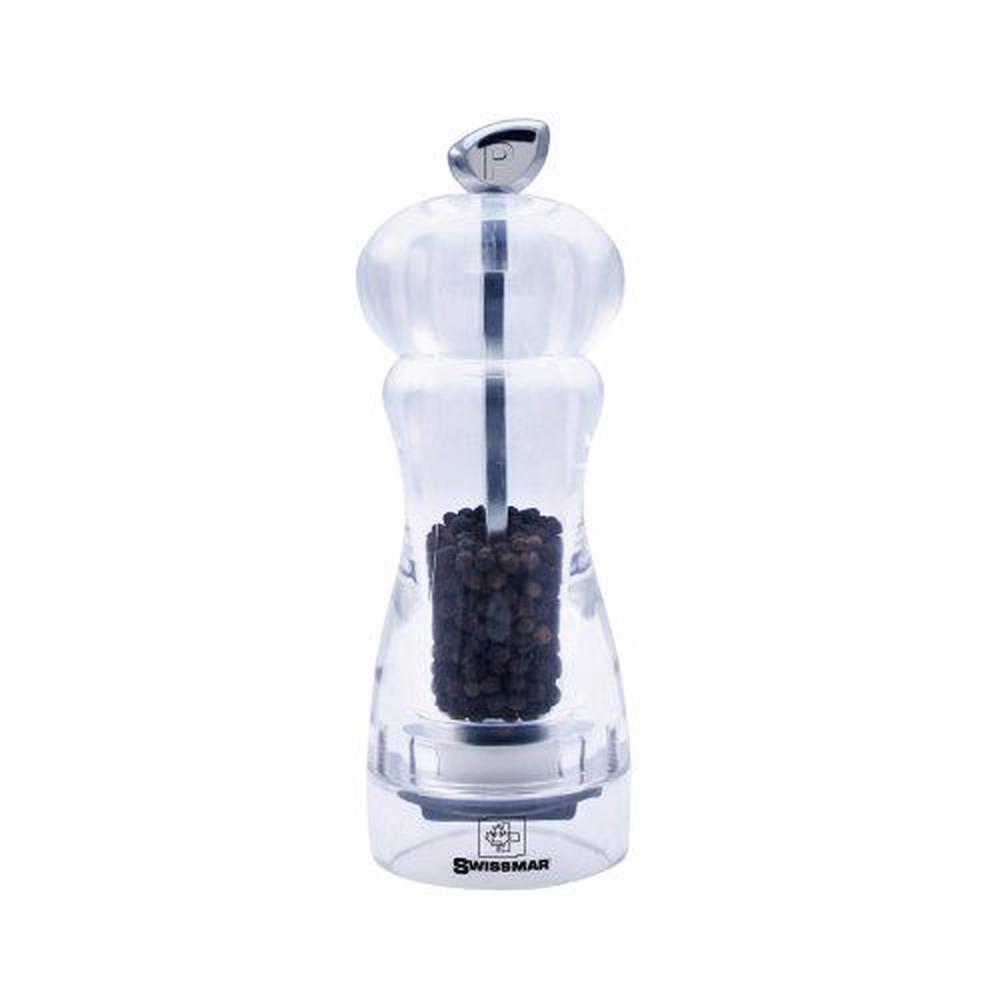 Swissmar Alice 6Inch Pepper Mill, Clear Buy online at The Nile