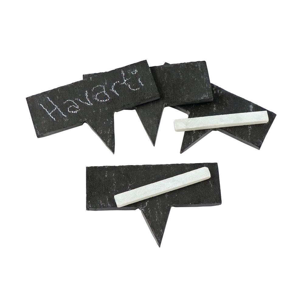 Swissmar 6 Piece Slate Cheese Marker Set, 0056975023537