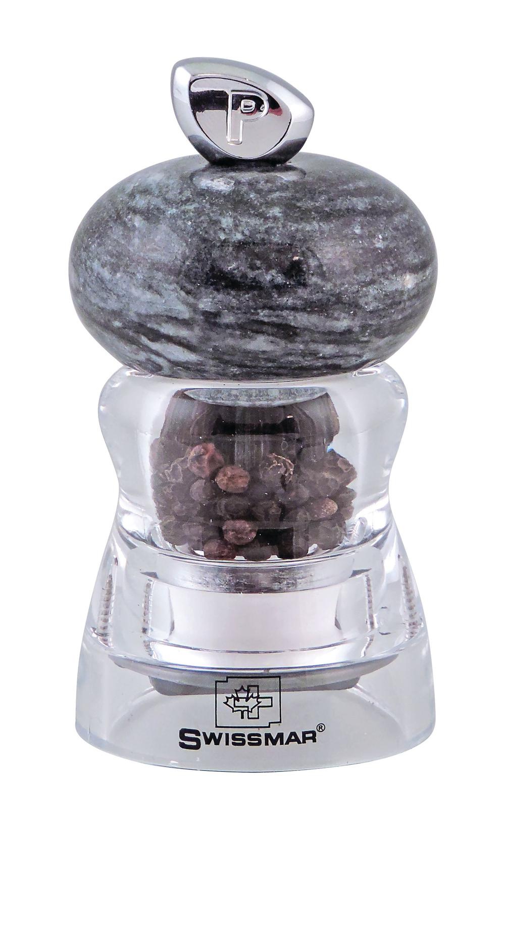 Swissmar Andrea Pepper Mill with Dark Granite Top 10cm Buy online
