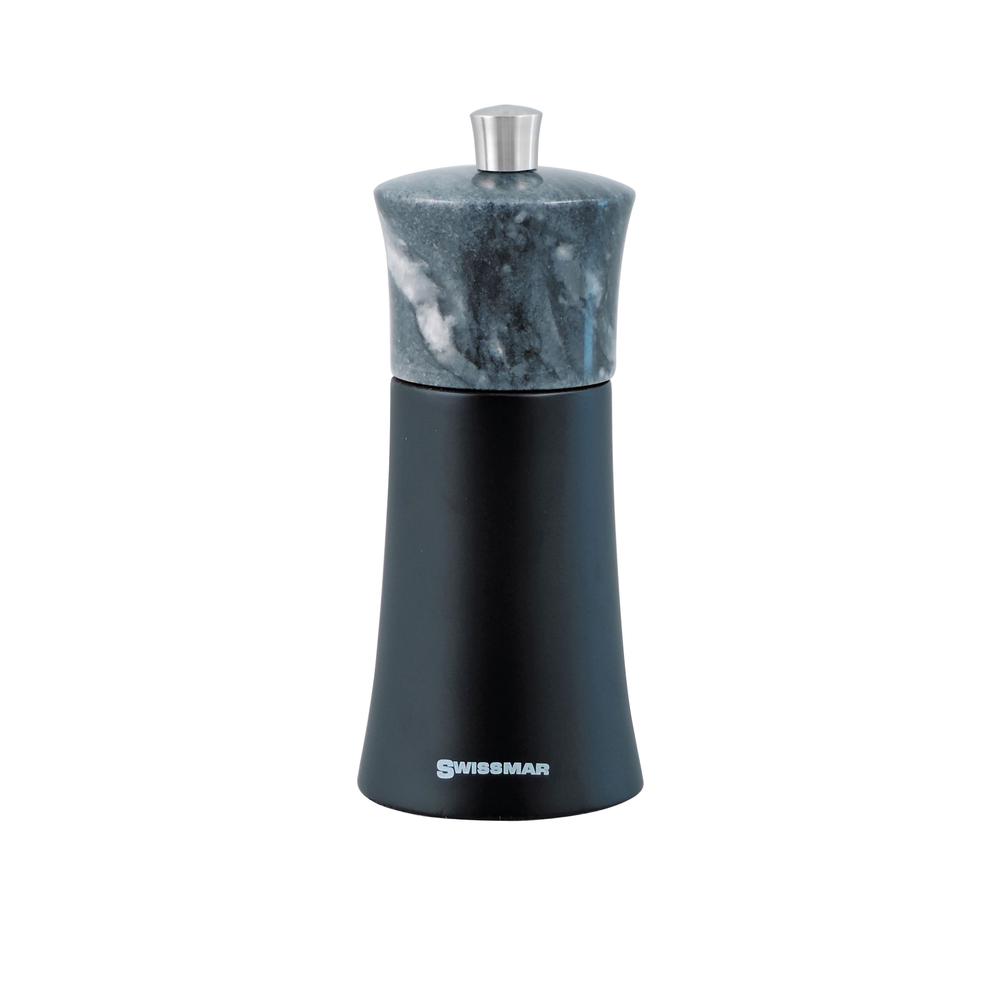 Torre with Granite Top Pepper Mill (Black Matte) - 15cm, 0056975027665