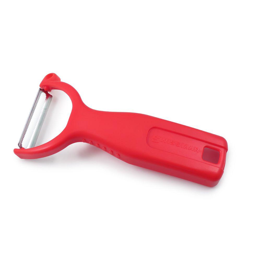 Kitchen Tools Serrated Blade Y-Peeler (Red) - 10x1.5x17.5cm, 0056975028440