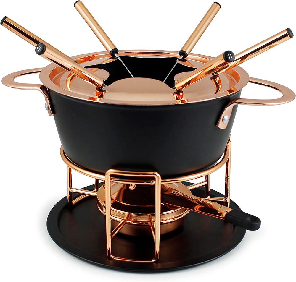 Cast Aluminium Fondue Set, 11 Piece, 0056975035493