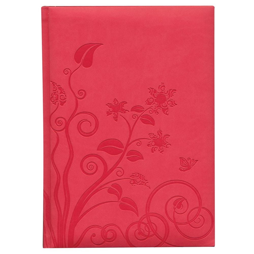 Organic Flowers Notebook (Coral) - Large - ISBN: 0061106822620