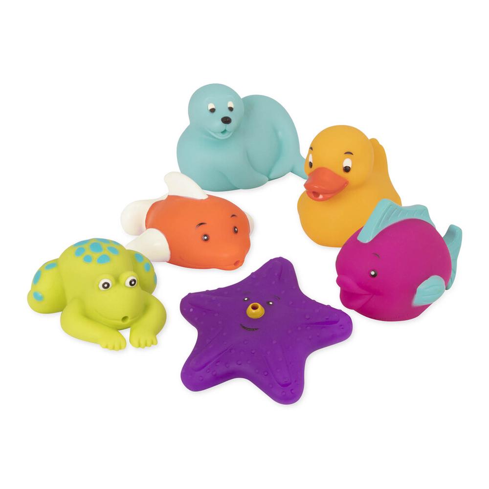 Battat Toys Best Friends Bath Buddies, 6 Piece Buy online at The Nile