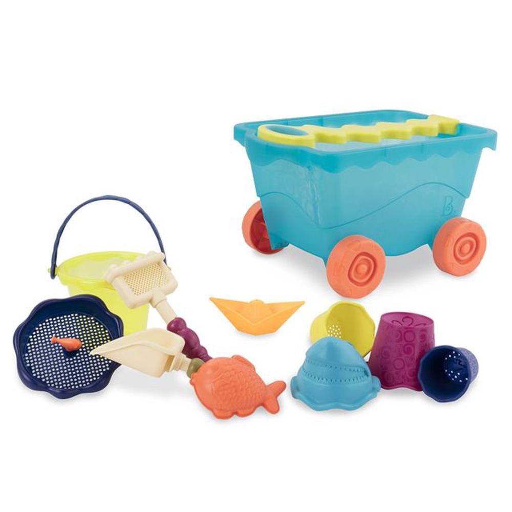 B. Toys Wavy Wagon Beach Set (Translucent Sea) | Buy Online At The Nile